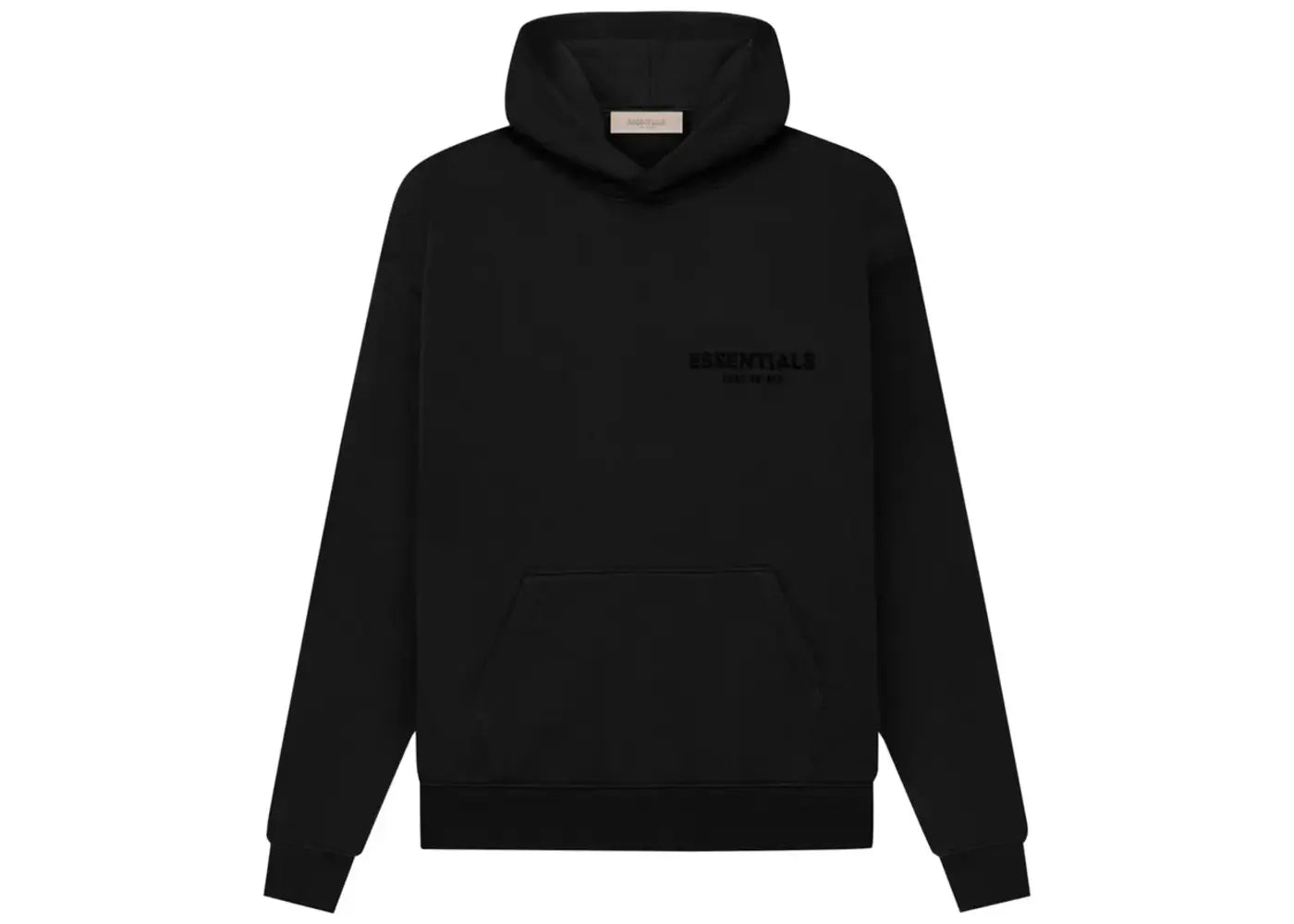 Fear of God Essentials Pullover Chest Logo Hoodie Stretch Limo/Black