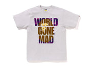 BAPE Color Camo WGM Ape Head Overlap Tee Grey