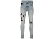 AMIRI Wes Lang Reaper Logo Jean (Clay Indigo)