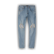PURPLE BRAND Slim Blowout Jean 'Blue'