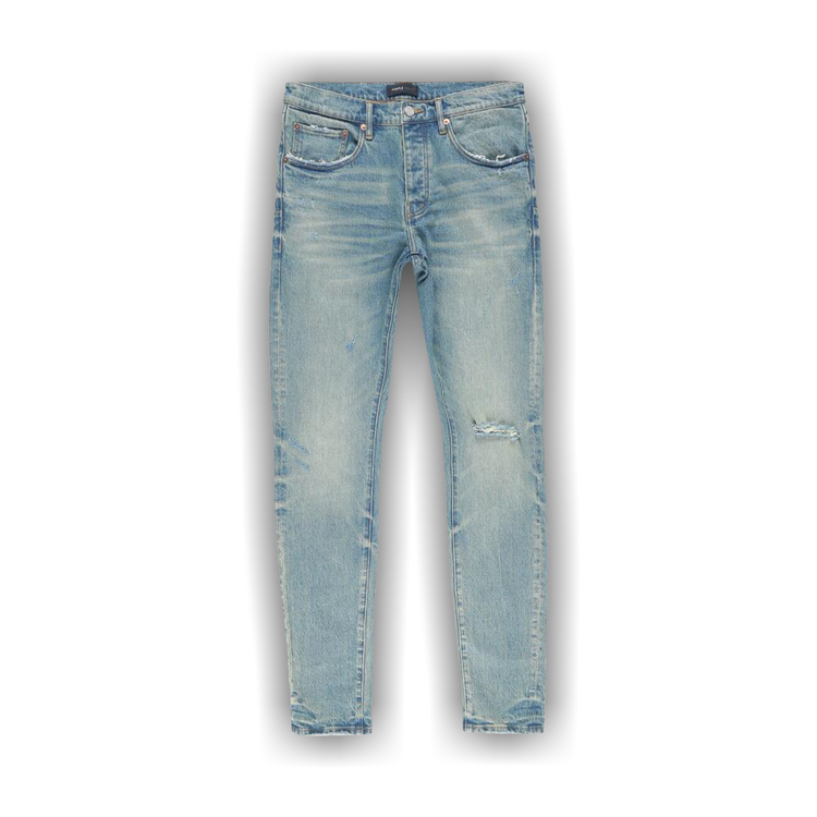 PURPLE BRAND Low Rise Slim Jeans 'Mid Indigo'