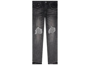 Purple Brand Grey Dirty Blowout Jean Black