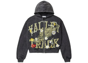 Vale Forever Midnight Garden Zip Up Hoodie