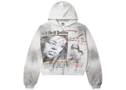 Vale Forever Valley Fest Zip Up Hoodie 'Grey'
