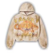 Vale Forever Cheetah Pullover Hoodie 'Tan'