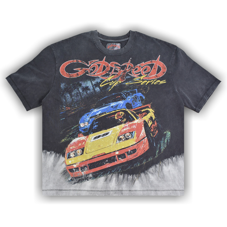 Godspeed F.T.W Tee 'Washed Black'