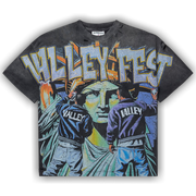 Vale Forever Bling Graffiti Tee 'Black'