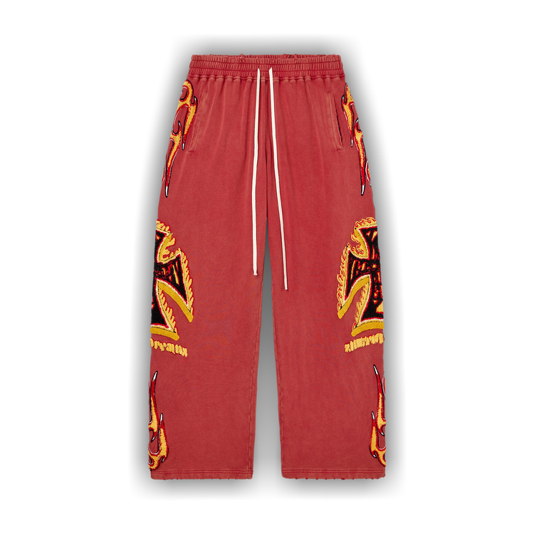 Vale Forever La Flare Sweats 'Red'