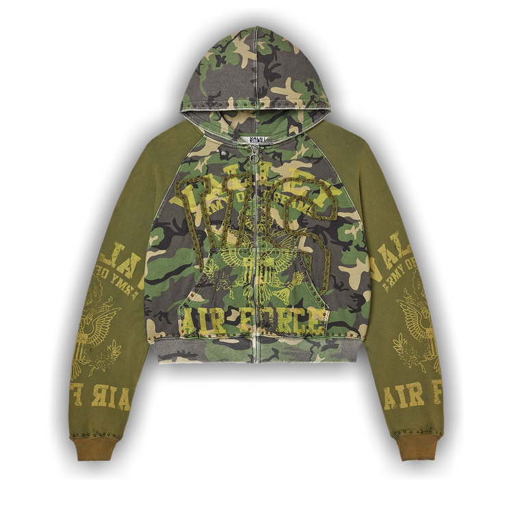 Vale Forever Terrain Zip Up 'Green/Yellow'