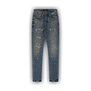 PURPLE BRAND Paint Splatter P001 Jeans 'Indigo'