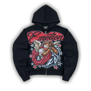 Mixed Emotion Unveiled Hoodie Blk 'Black'