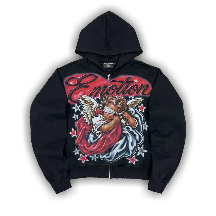 Mixed Emotion Unveiled Hoodie Blk 'Black'