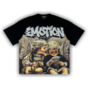 Mixed Emotion Angel Whispers Tee 'Black'
