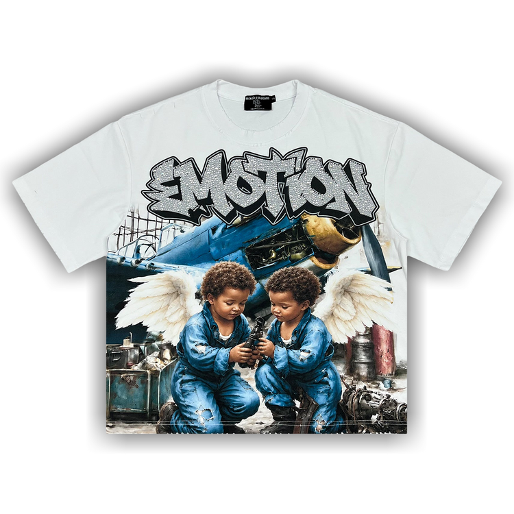 Mixed Emotion Airborne Tee 'White'