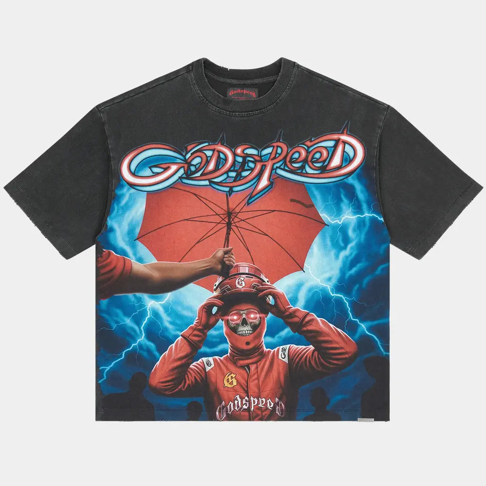 Godspeed Supreme Reign Tee Grey