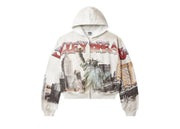 Vale NYC White Zip Up