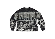 Mixed Emotions Astro Long Sleeve Black Tee