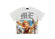 Mixed Emotions White Angel Rhinestone Tee
