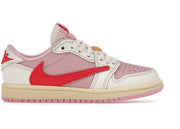 Jordan 1 Retro Low OG SP Travis Scott Sail Tropical Pink (PS)