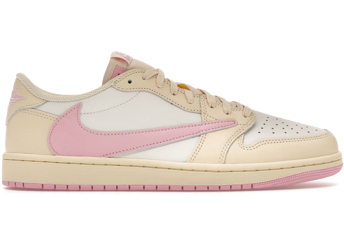 Jordan 1 Retro Low OG SP Travis Scott Sail Shy Pink