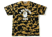 BAPE 1st Camo College Tee (SS21) Yellow