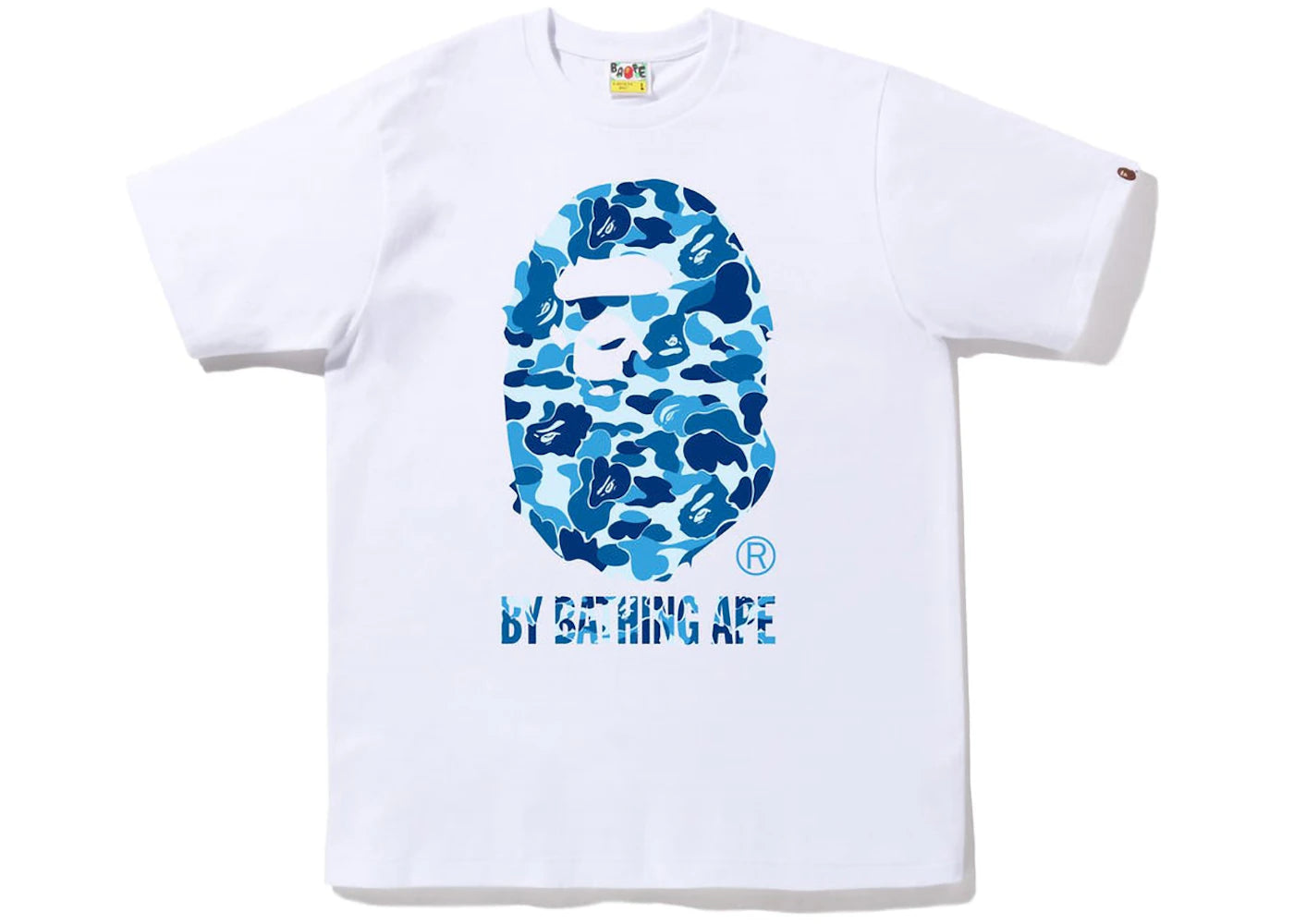 BAPE ABC Camo By Bathing Ape Tee White/Blue