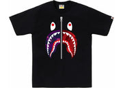 BAPE ABC Camo Rebuild Shark Tee Black/Purple
