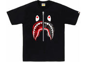 BAPE ABC Camo Rebuild Shark Tee Black/Red