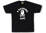 BAPE Captain Ape Crossbone Tee Black
