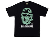 BAPE Text Code Camo By Bathing Ape Tee Black
