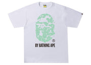 BAPE Text Code Camo By Bathing Ape Tee White