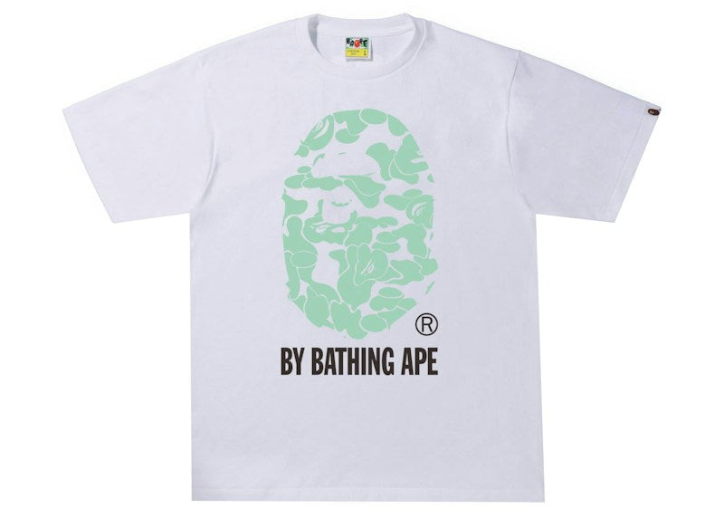 BAPE Text Code Camo By Bathing Ape Tee White