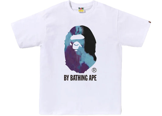 BAPE Tie Dye By Bathing Ape Tee (FW24) White/Black