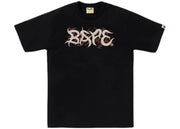 BAPE Trial Camo Logo Tee Black