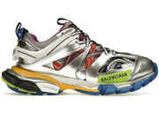 Balenciaga Track Leather Free White Silver Multi