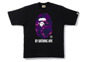 BAPE Color Camo By Bathing Tee Black/Purple