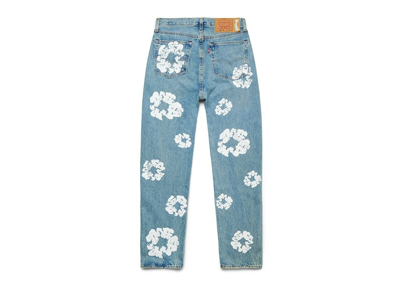 Denim Tears x Levi's Cotton Wreath Jean Light Wash