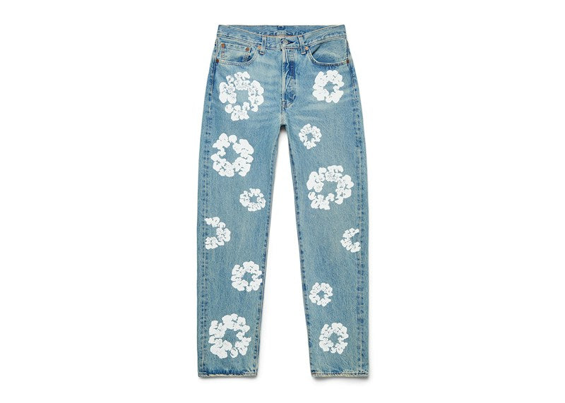 Denim Tears x Levi's Cotton Wreath Jean Light Wash