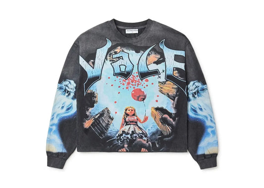 Vale Forever Red Balloon L/S Tee Black