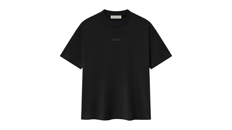 Fear of God Essentials Classic Tee Jet Black