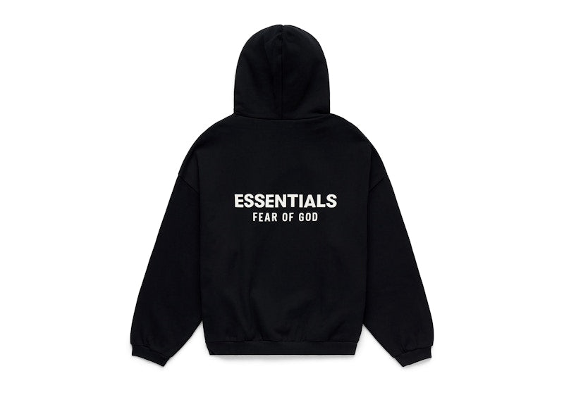 Fear of God Essentials Fleece Hoodie (FW24) Black