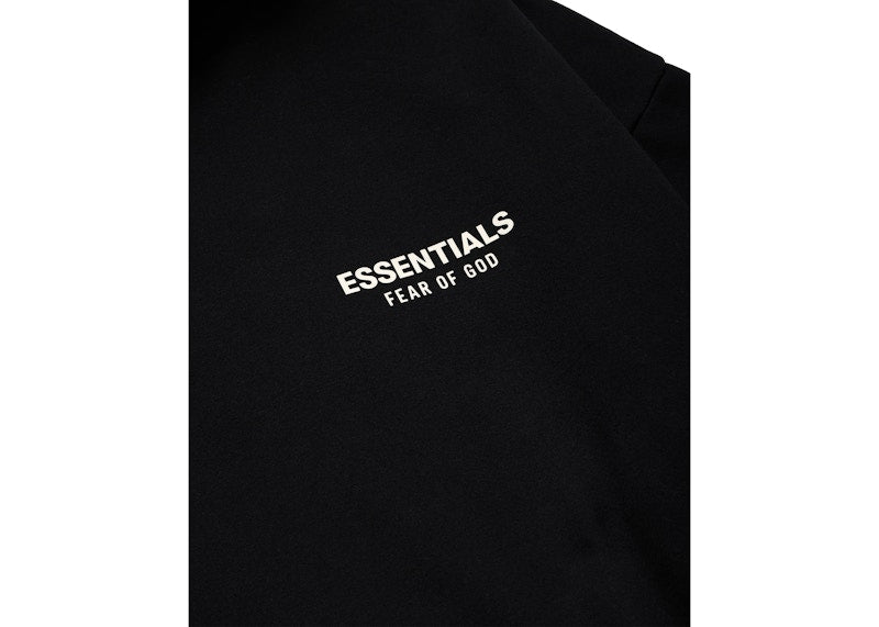 Fear of God Essentials Fleece Hoodie (FW24) Black