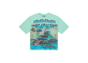 Godspeed memento vivere tee (Teal)