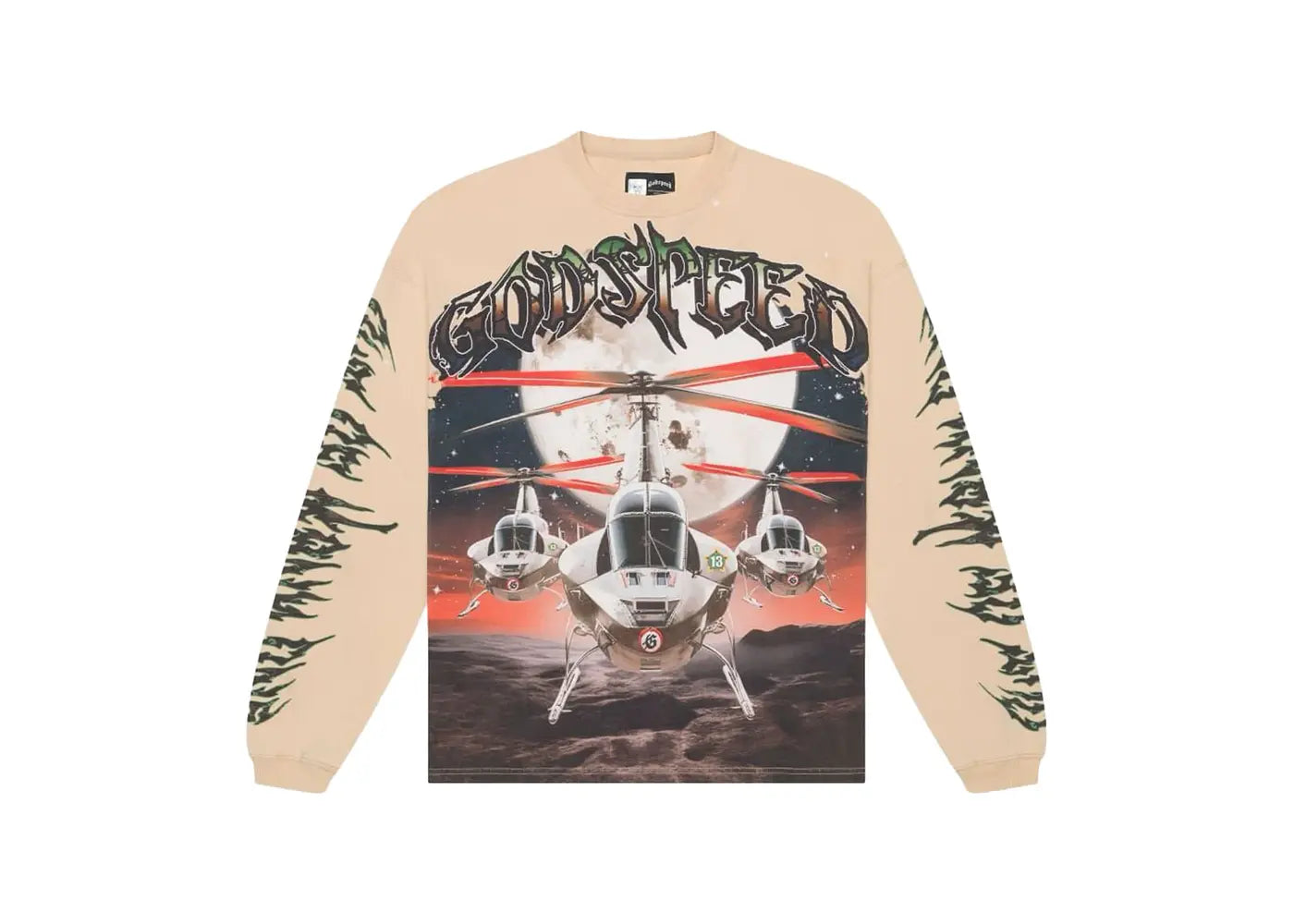 Godspeed Airstrike Bone Longsleeve