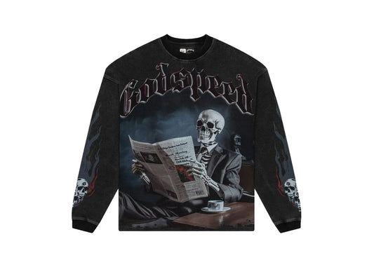 GodSpeed Black Monday Thermal LS Black Wash