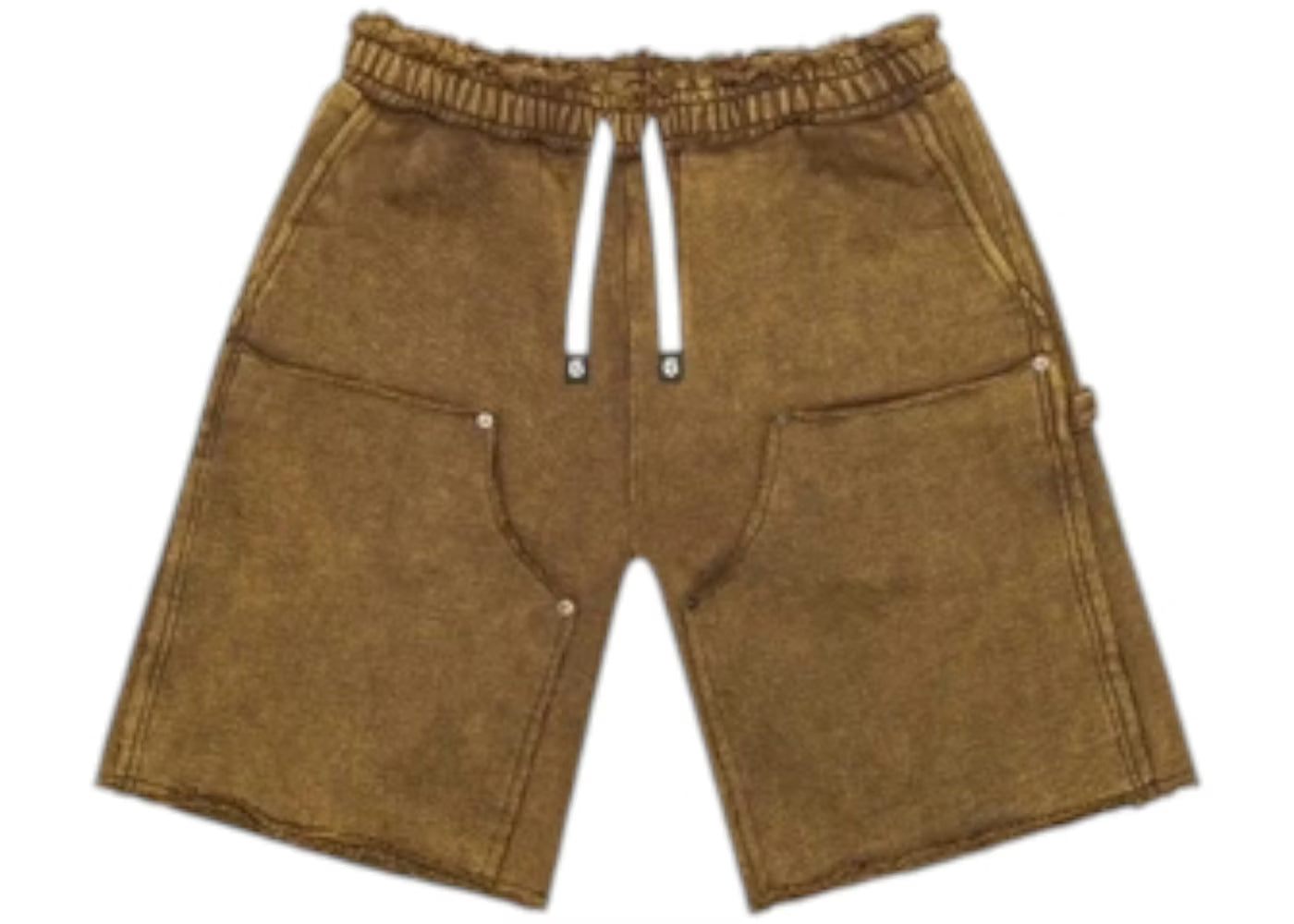 Godspeed Carpenter Distressed Shorts Brown