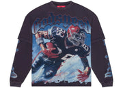 Godspeed Endzone Dual Layered T-shirt Navy Wash