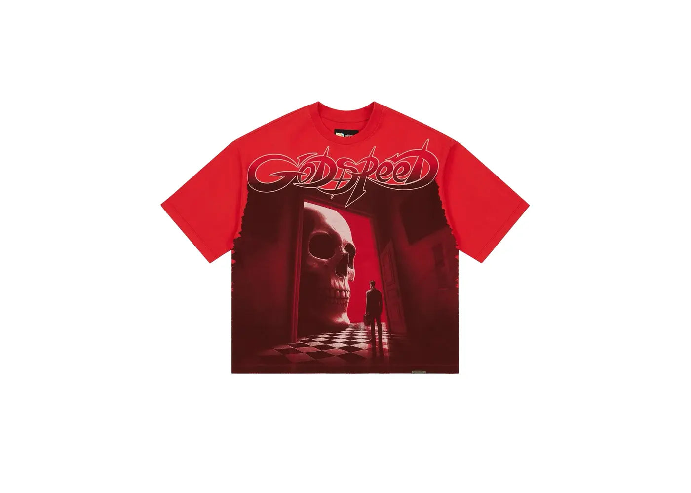Godspeed Fate's Doorstep Tee Red