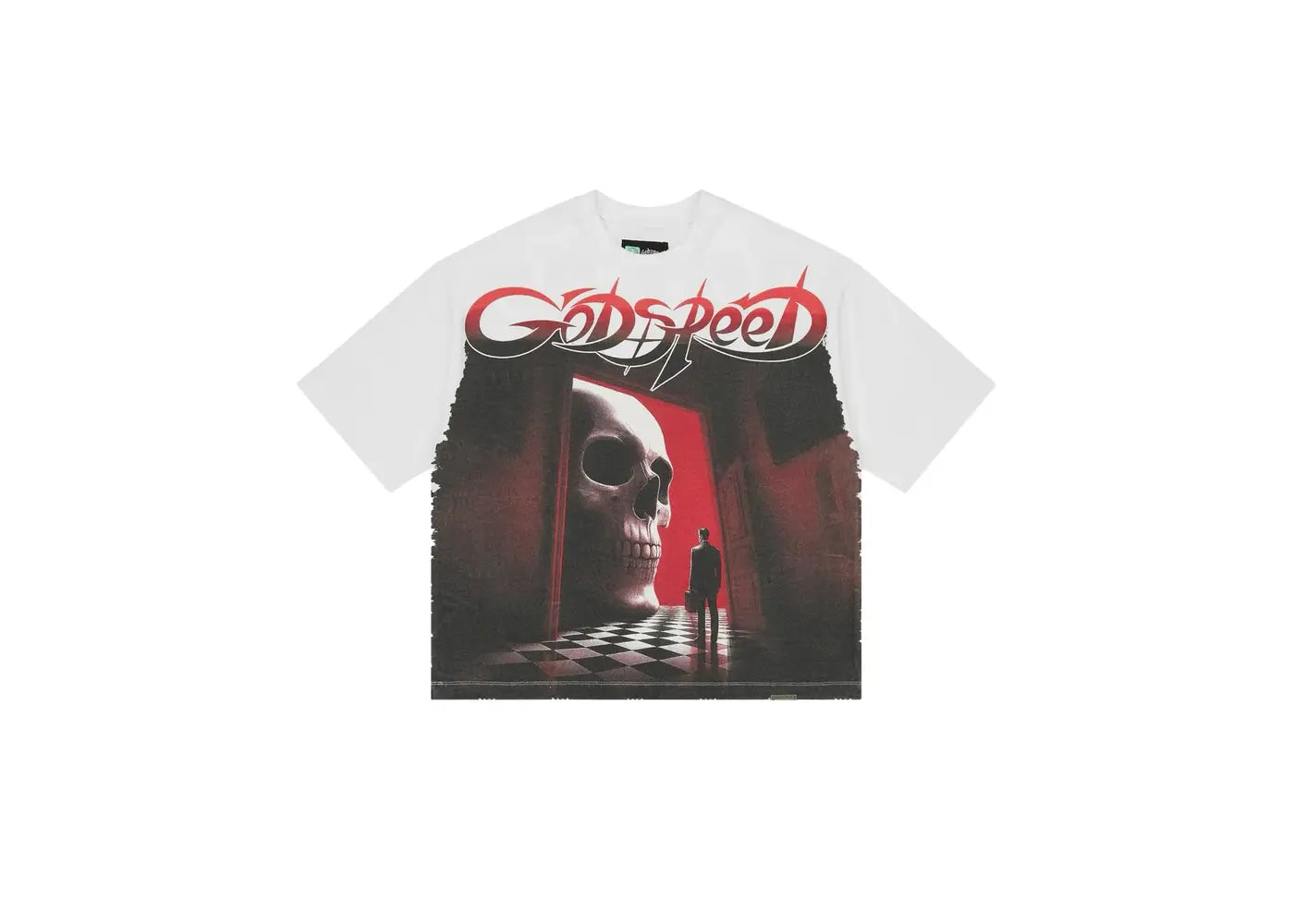Godspeed Fate's Doorstep Tee Snow