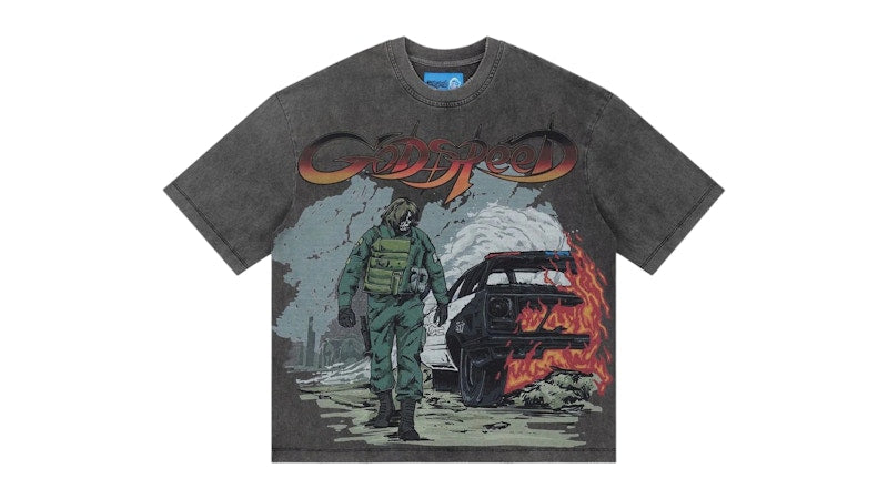 Godspeed KHAOS NG T-shirt Washed Gray